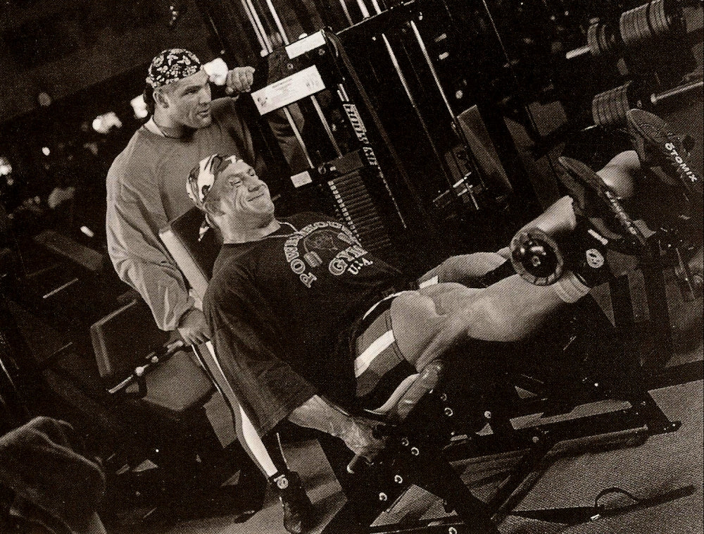Dorian Yates Leg Day