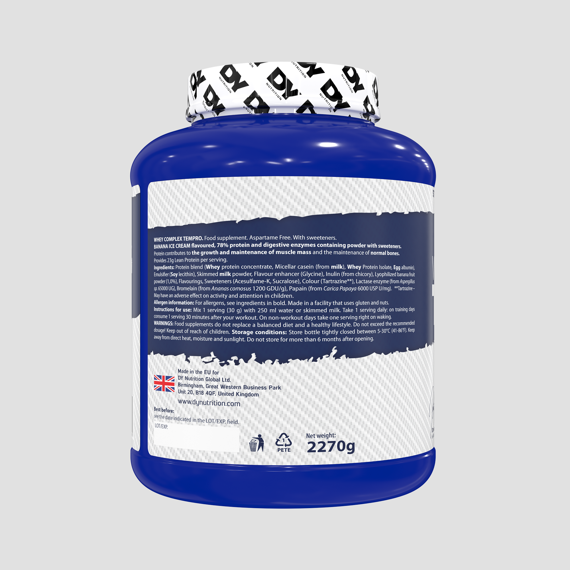 Whey Complex Tempro, 2.27kg, 75 Servings