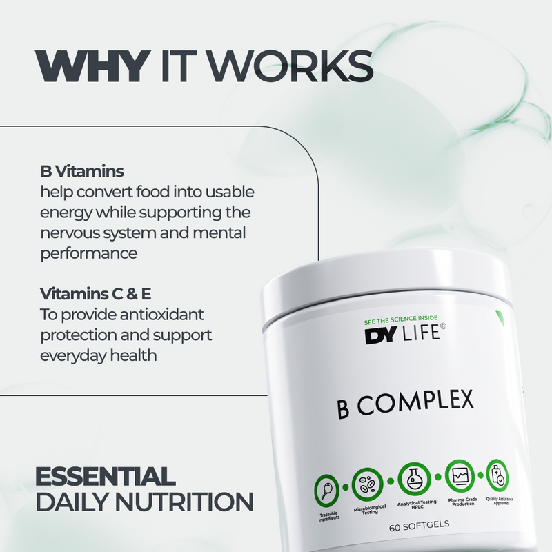 B Complex DY Life, 60 Softgels, 60 Servings