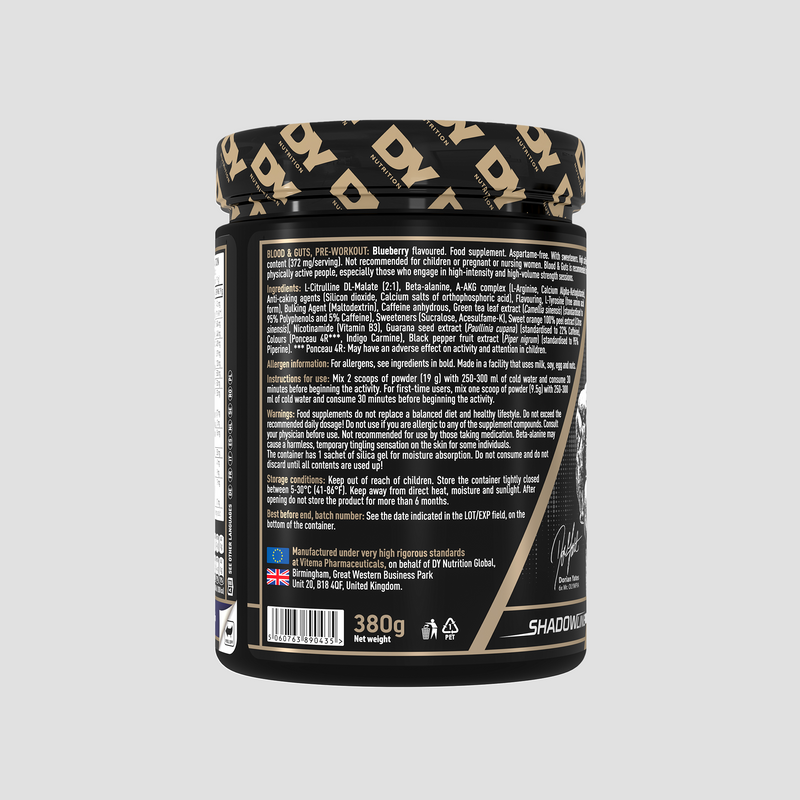 Blood & Guts Pre-Workout - 20 Servings