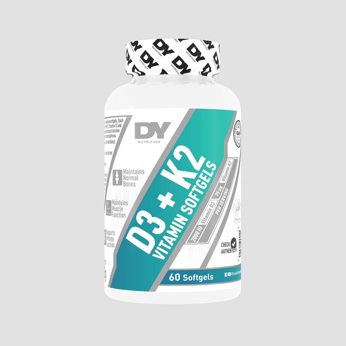 Vitamin D3+K2 Capsules