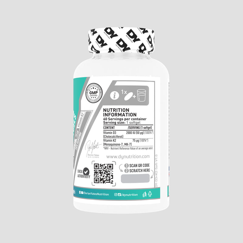 Vitamin D3+K2 Capsules