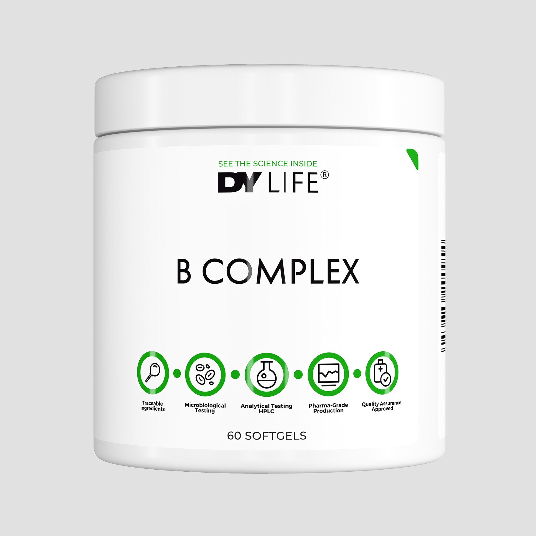 B Complex DY Life, 60 Softgels, 60 Servings