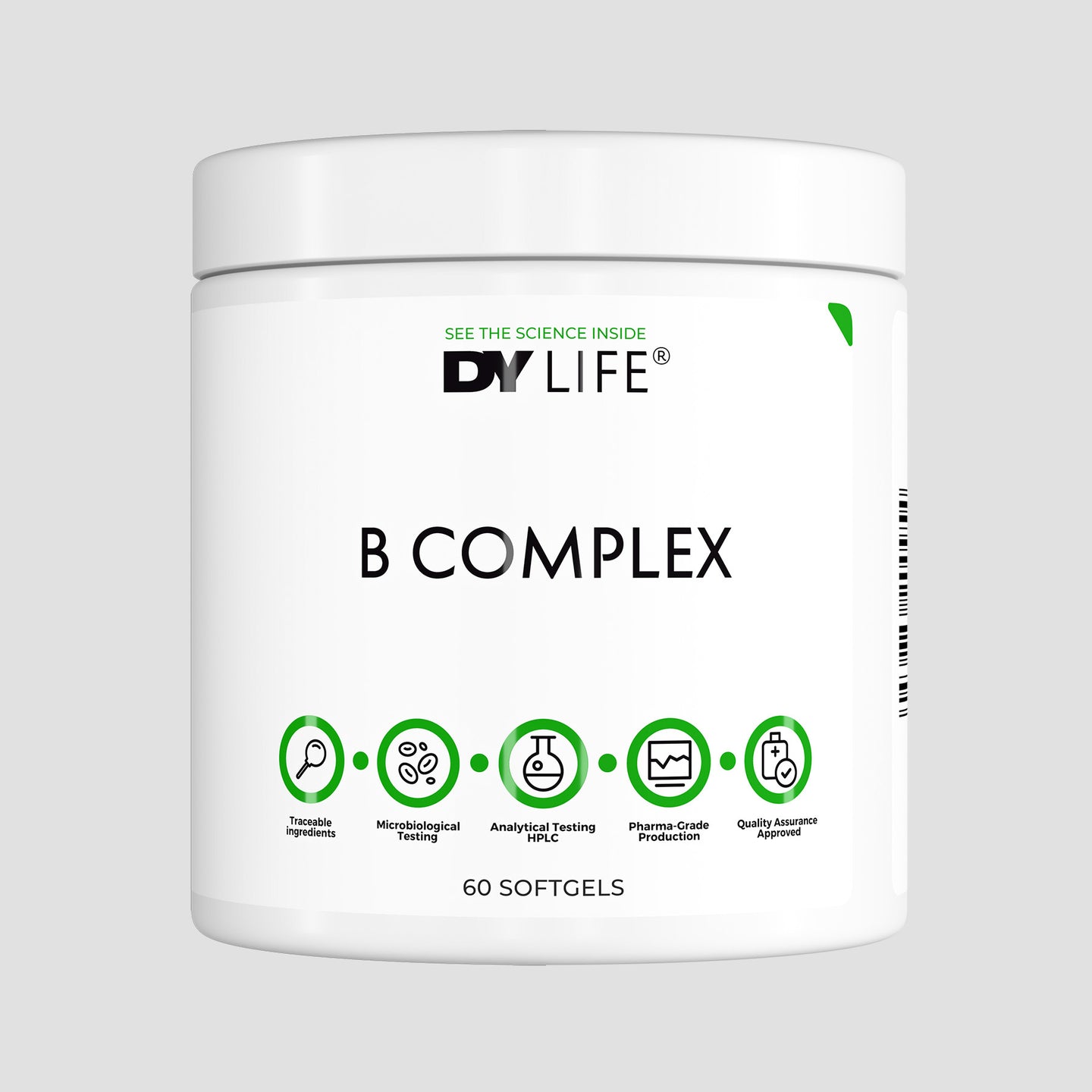 B Complex DY Life, 60 Softgels, 60 Servings