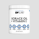 Borage Oil + Vitamin E DY Life, 30 Softgels, 30 Servings