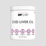 Cod Liver Oil DY Life, 60 Softgels, 60 Servings