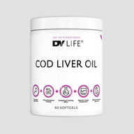 Cod Liver Oil DY Life, 60 Softgels, 60 Servings