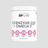 Coenzime Q10+Omega 3, 30 Softgels, 30 Servings