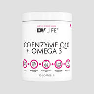 Coenzime Q10+Omega 3, 30 Softgels, 30 Servings