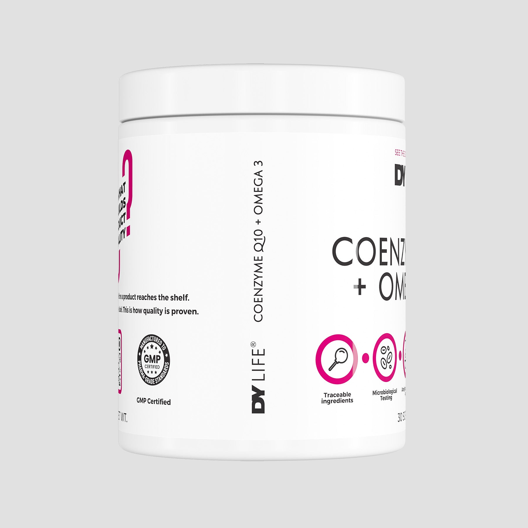 Coenzime Q10+Omega 3, 30 Softgels, 30 Servings