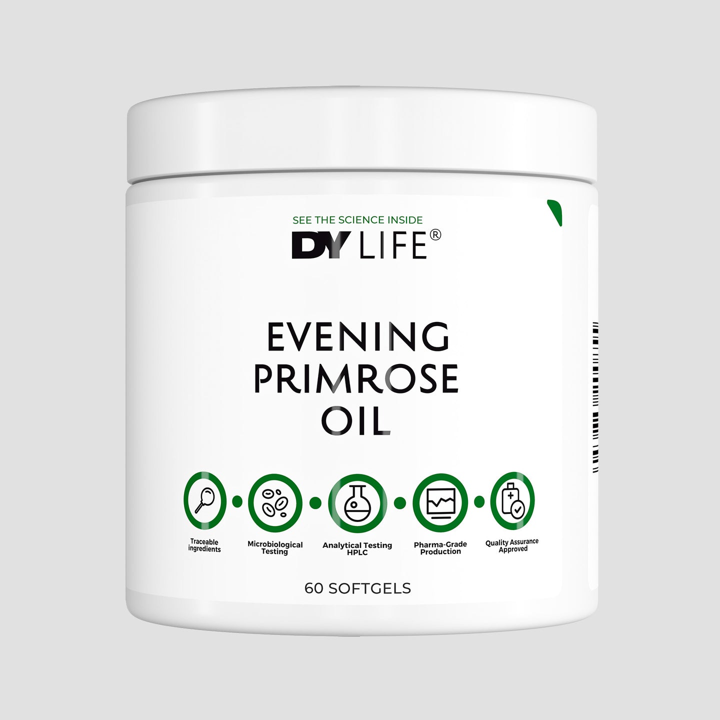 Evening Primrose Oil DY Life, 60 Softgels, 60 Servings