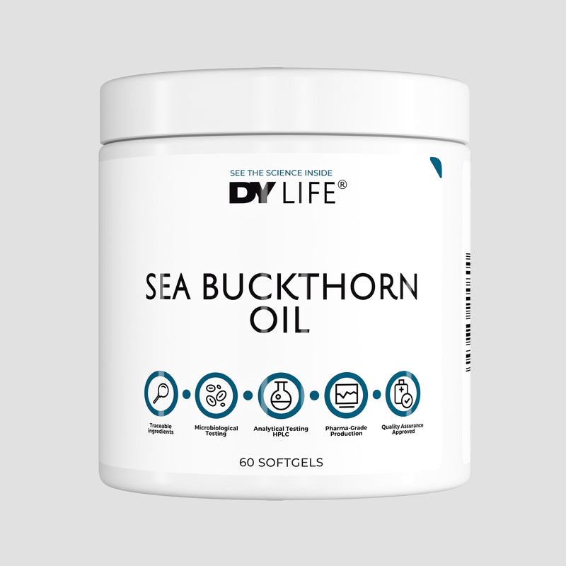 Sea Buckthorn Oil DY Life, 60 Softgels, 30 Servings