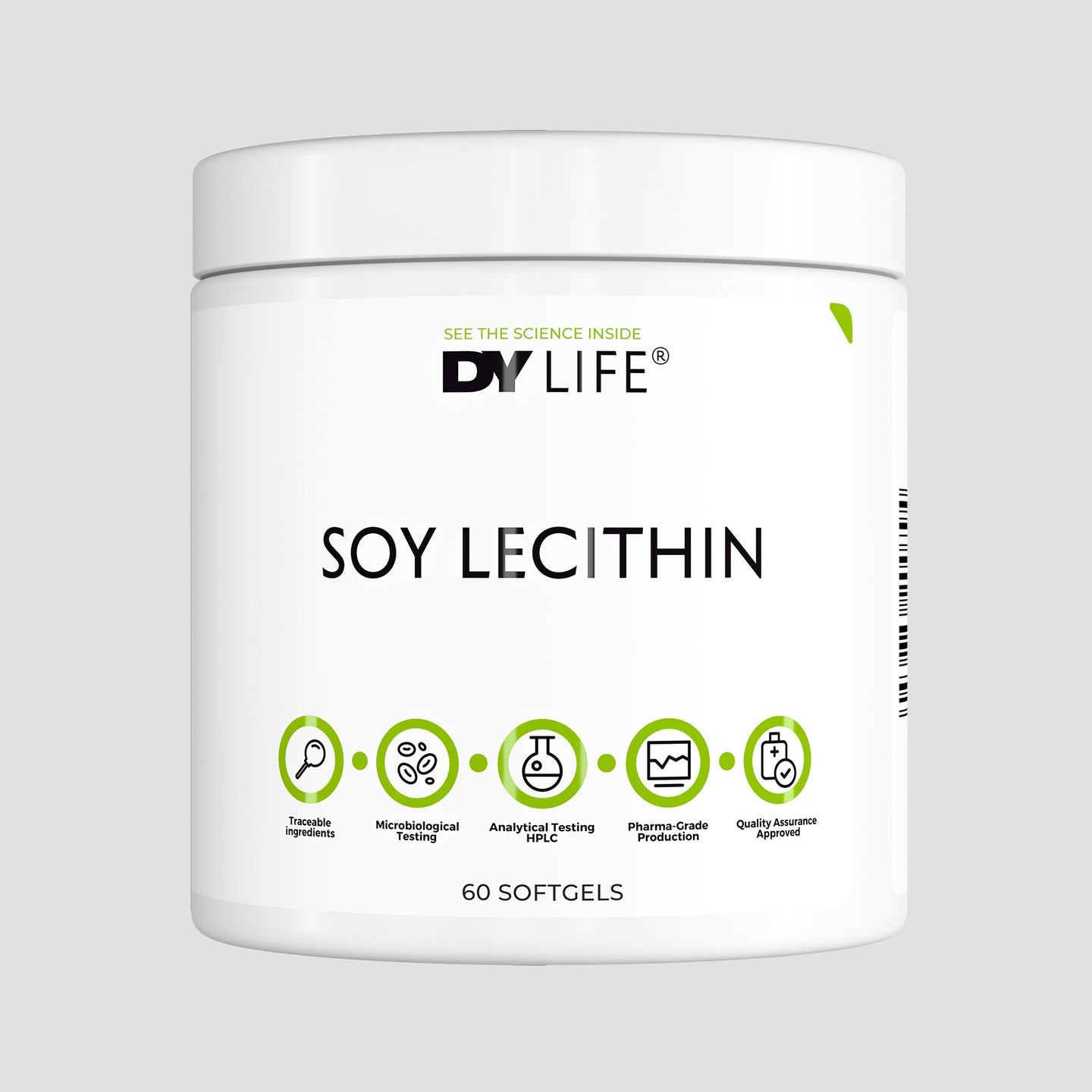 Soy Lecithin DY Life, 60 Softgels, 60 Servings