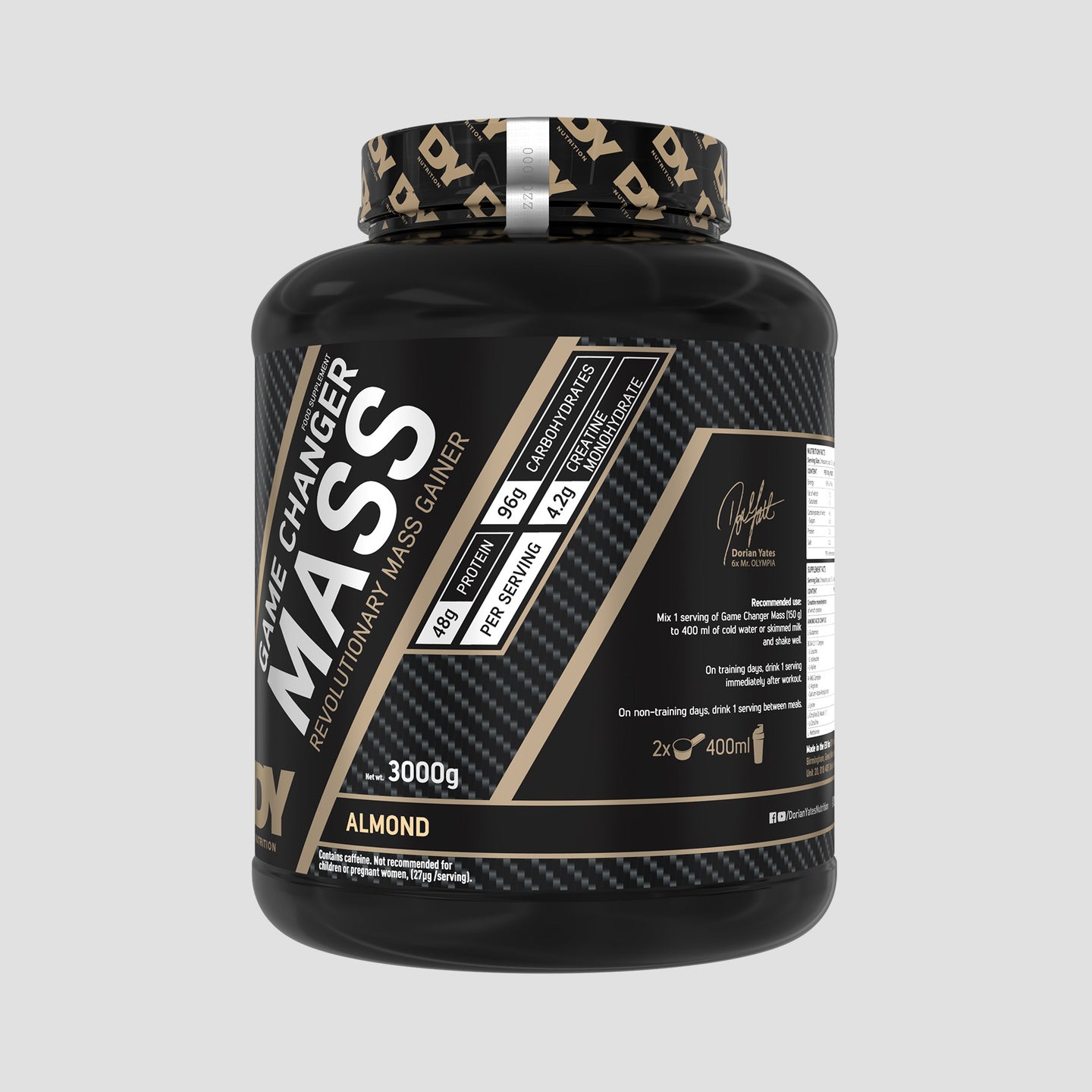 Mass Gainer Game Changer Mass 3Kg, 20 Servings