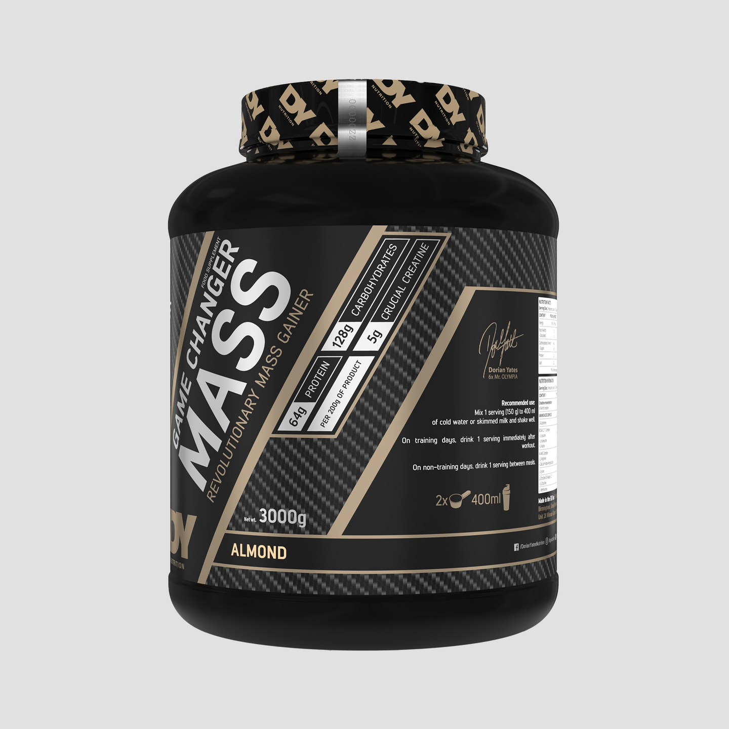 Mass Gainer Game Changer Mass 3Kg, 20 Servings
