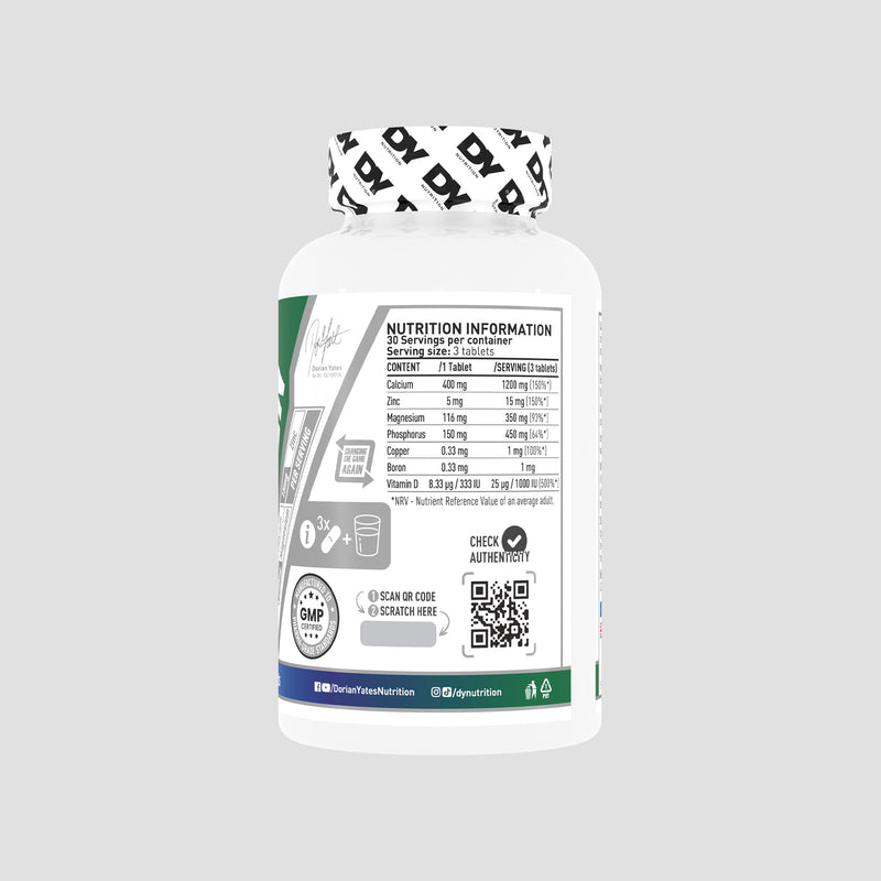 Ca-Mg-Zn 90 Tablets GMP