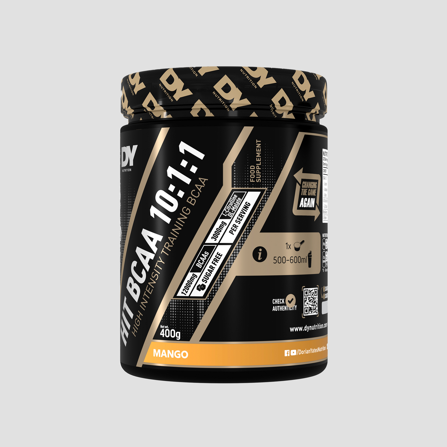 HIT BCAA 10:1:1 400g, 20 Servings