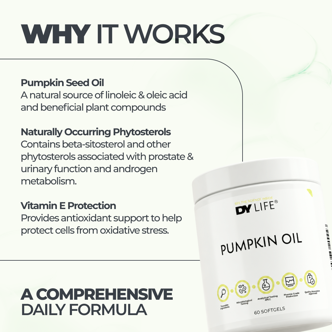 Pumpkin Oil DY Life, 60 Softgels, 60 Servings