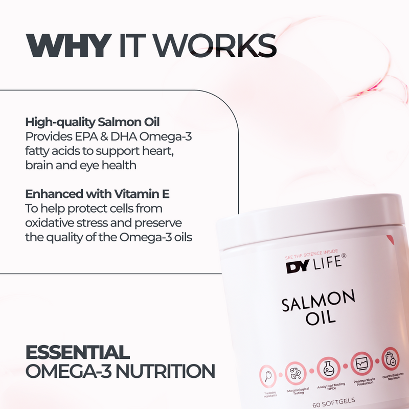 Salmon Oil DY Life, 60 Softgels, 60 Servings
