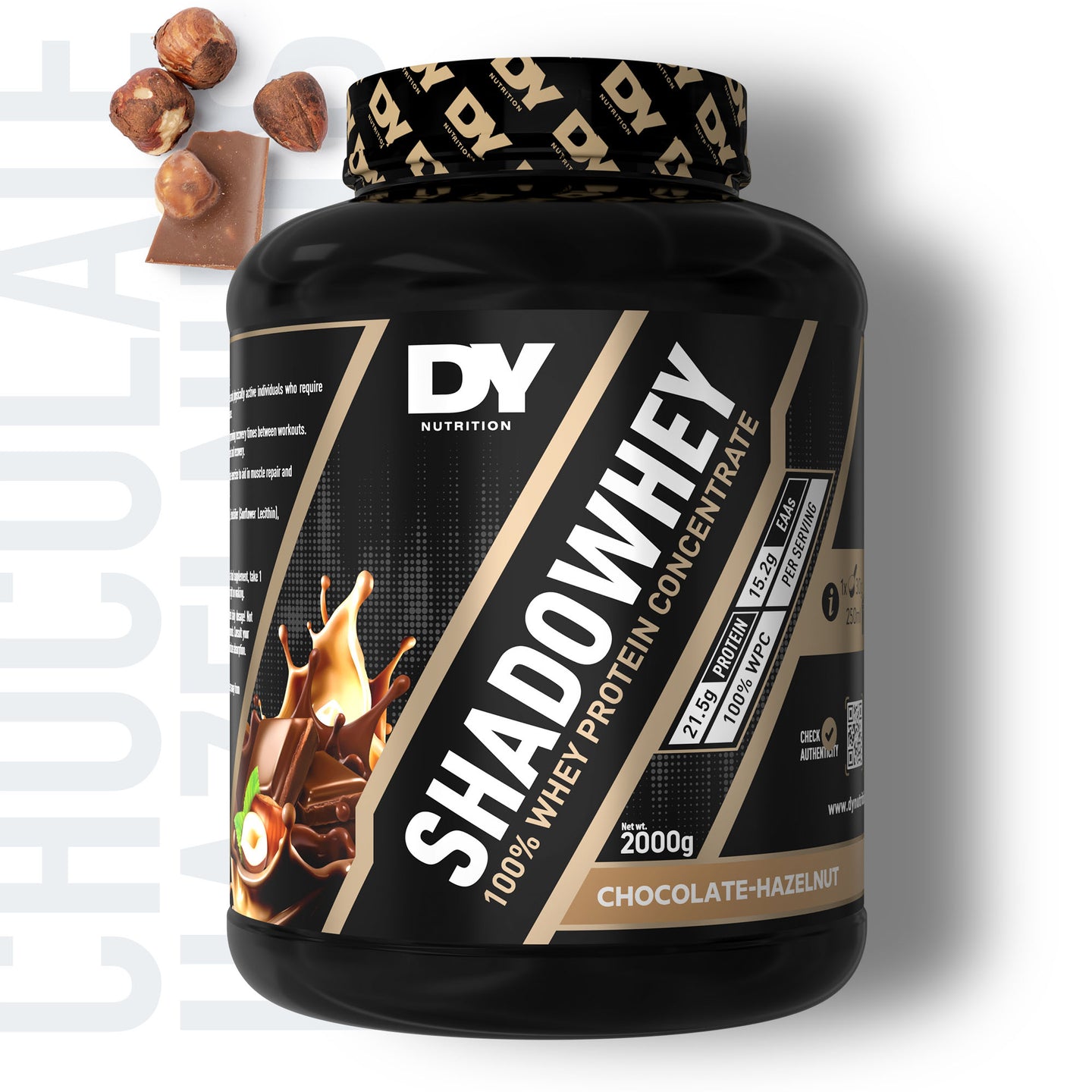 Whey Protein Shadowhey Concentrate 2Kg, 66 Servings