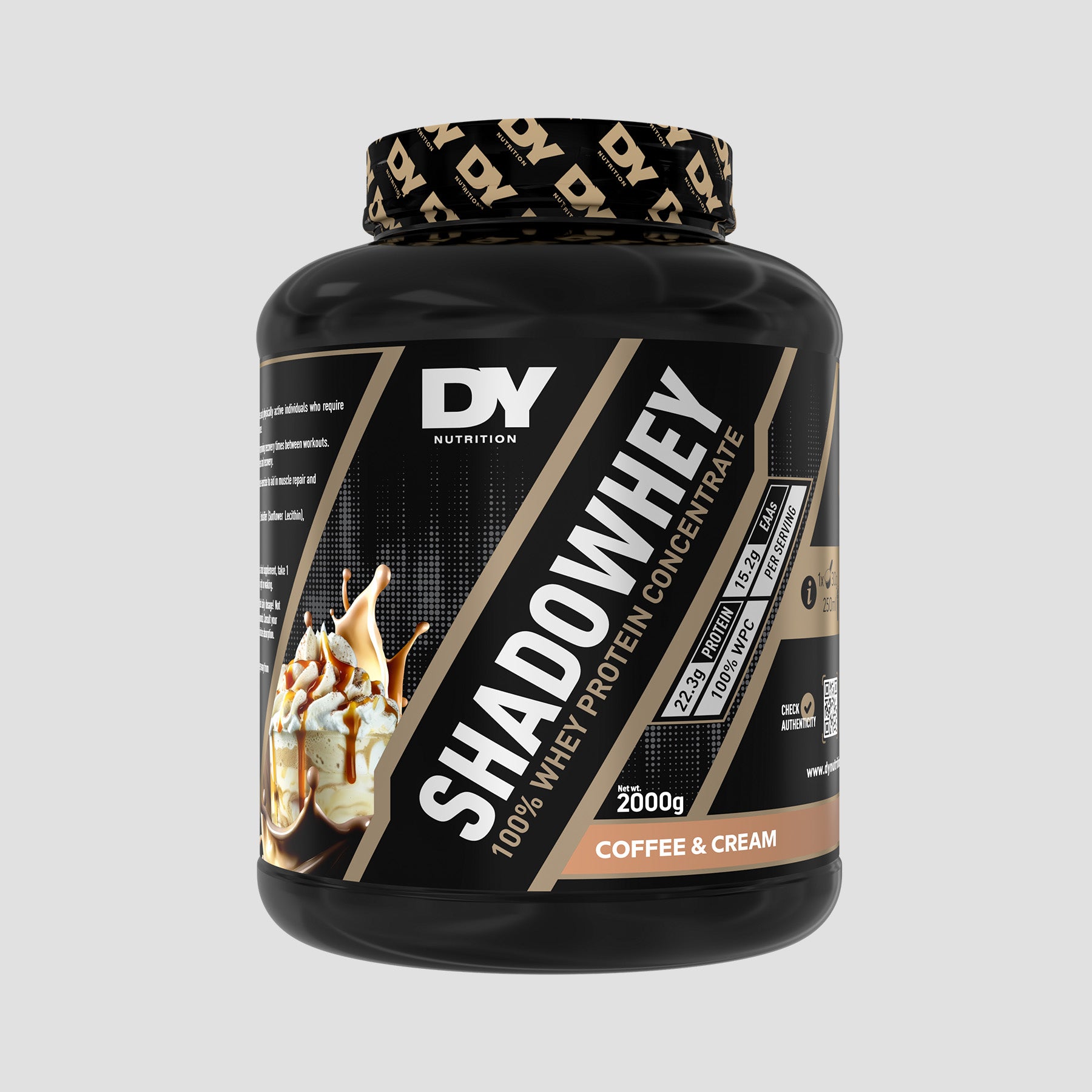 Whey Protein Shadowhey Concentrate 2Kg, 66 Servings