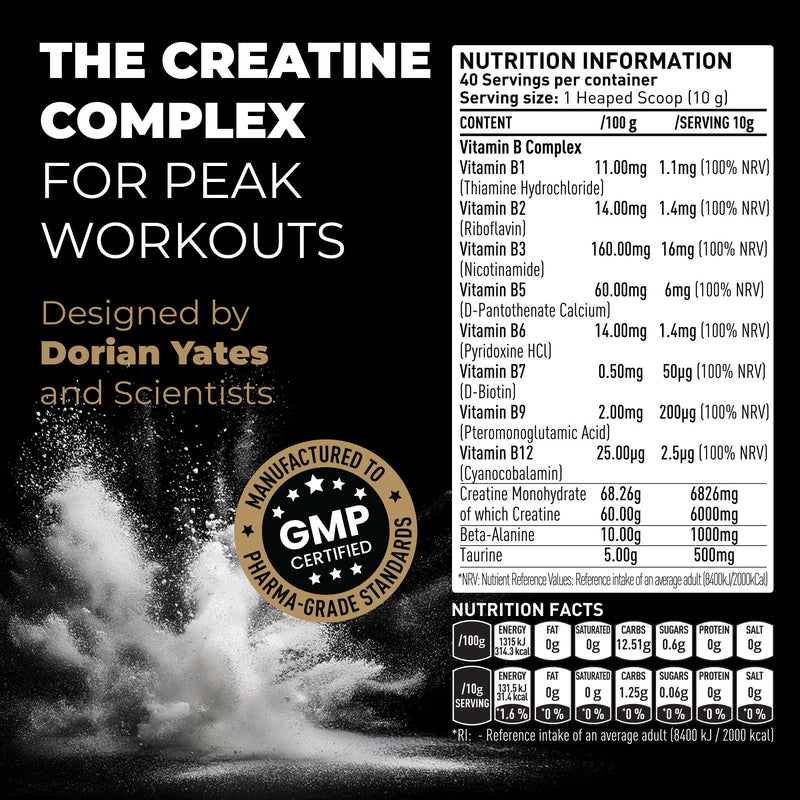 Creatine 400g, 40 Servings