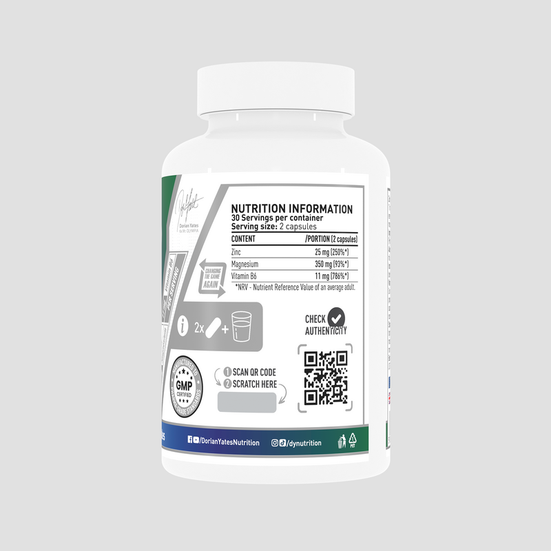 ZN MG B6 Complex, 60 Capsules