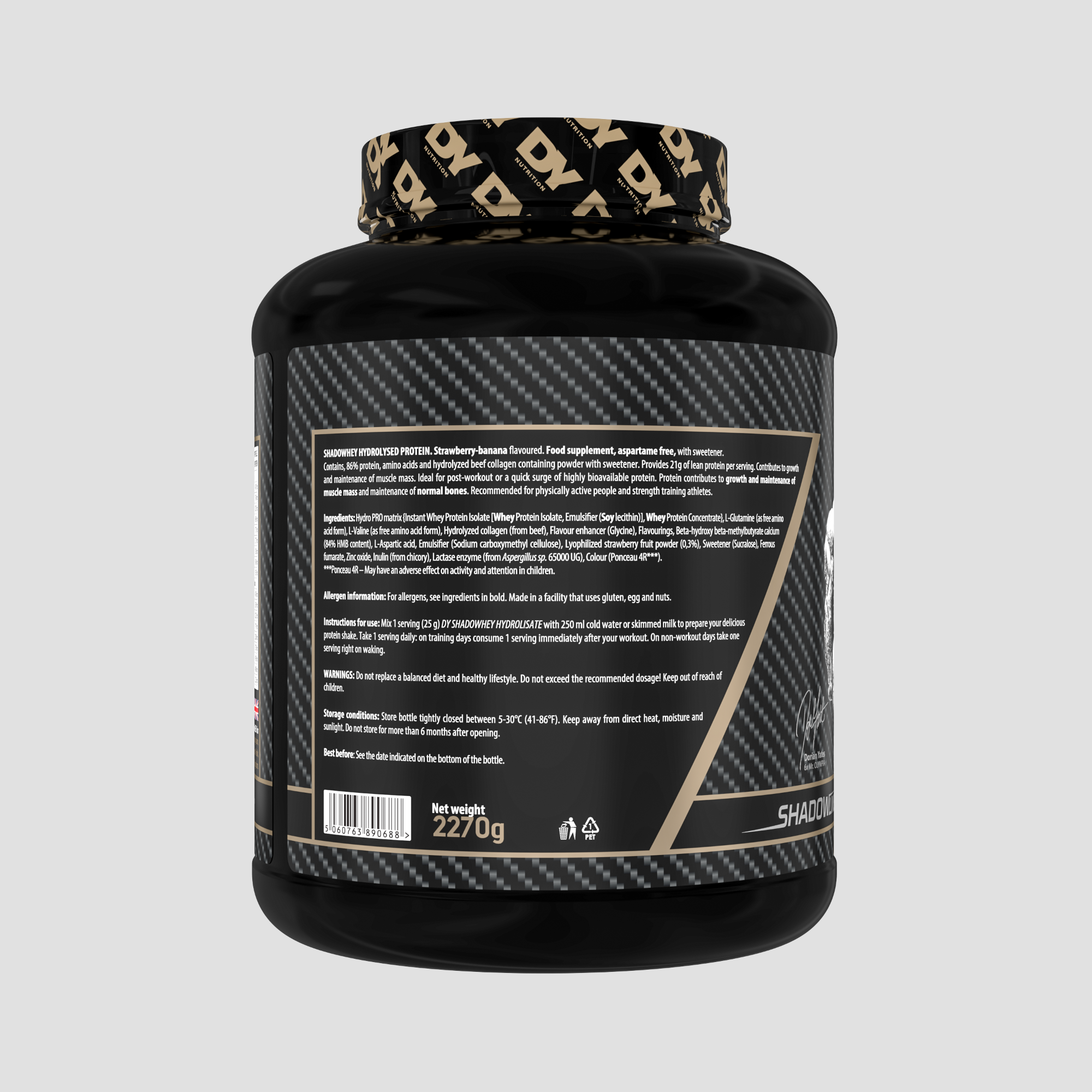 Whey Protein Shadowhey Hydrolyzed 2.27Kg
