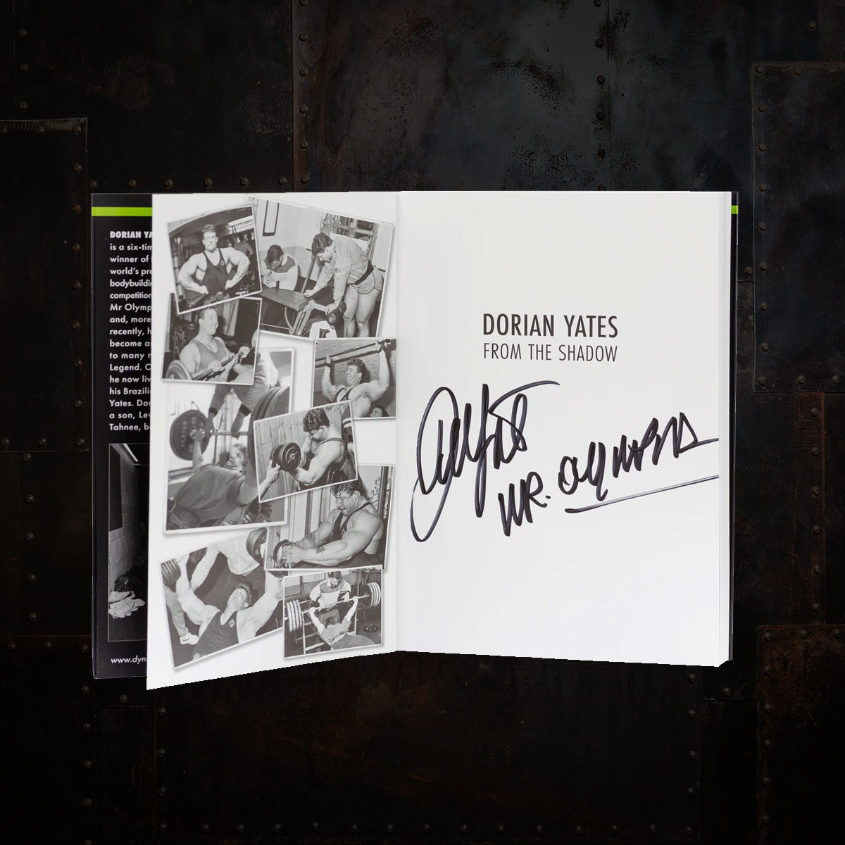 From The Shadow Paperback Book Signed