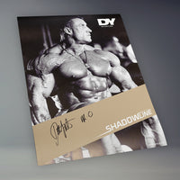 Dorian Yates Old Vintage Signed Poster (Model B)