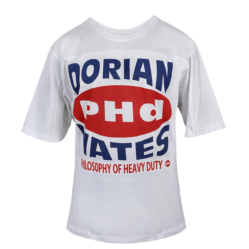 T-Shirt Dorian PHd Yates White (colour) – DY Nutrition UK